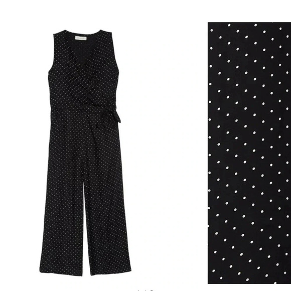 Nordstrom Other - Nordstrom Treasure & Bond Youth Dot Jumpsuit